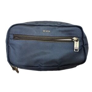 Tumi L5305 Navy Nylon Travel Access Small Zip Pouch